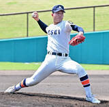 「【高校野球】法政二が４回戦進出　エース・松田が９回１６９球１５奪三振で完投…神奈川大会」の画像1