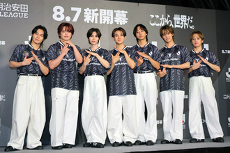 Ｔｒａｖｉｓ　Ｊａｐａｎ・松田元太　サッカージョーク連発「『Ｊリ～グ～！』って言いながら産まれてきた」