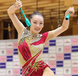 「【新体操】喜田未来乃は２２位、鈴木菜巴は２６位　決勝進出を逃し今大会でのロス五輪枠獲得ならず…世界選手権」の画像1