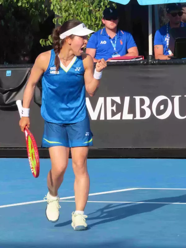 【全豪テニス】２２年全日本女王の坂詰姫野が２３年全米以来の４大大会予選決勝へ　日本女子対決を制す　女子予選