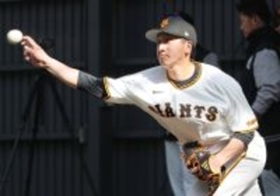 巨人・大勢「思い描いているようなフォークに」WBC球対応へつかんだヒント