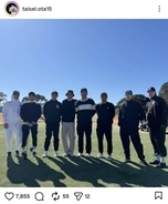 【巨人】大勢「イケメンでゴルフも上手かった」新戦力にうっとり！？…投手陣のオフショット