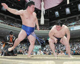 「義ノ富士、新鋭対決を制して４連勝「この調子でいきたい」」の画像1