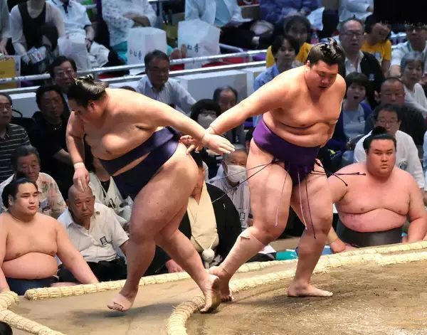 新入幕の大青山が白星スタート　中国出身２人目の幕内力士　懸賞が４本かかり「知り合いにあげます」