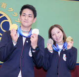 「「どうだ！今見たことか！金メダルだぞ！」高橋成美さん、りくりゅう快挙に雄たけび「日本には無理無理と言われて…」…「ＤａｙＤａｙ．」」の画像1