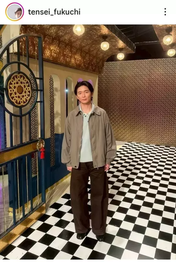 父は有名俳優、妹も女優…「息子さん初めて見た」「似てないね」「かっこいい」「顔もいい！」福地展成にネット注目