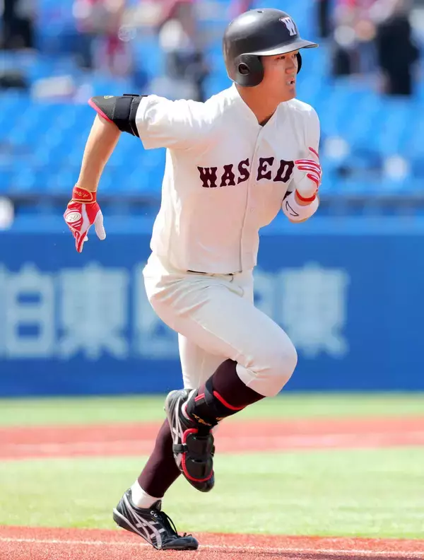 【大学野球】早大・阿部葉太がリーグ戦初安打も「まだまだ物足りない。早く打撃でチームの戦力に」チームは東大に引き分け