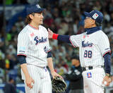 「【ヤクルト】今季初の１０失点で２連敗　首位奪回とカード勝ち越しならず池山隆寛監督「よく打たれましたね」」の画像1