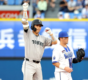 【巨人】大城卓三４安打３打点！マタ、最速１５７キロ５回３失点で来日初勝利！…阪神が敗れ再び３差