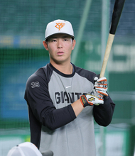 【巨人】ドラフト４位・皆川岳飛が今季４度目スタメン　松本剛がベンチ外…レギュラーシーズン最終戦