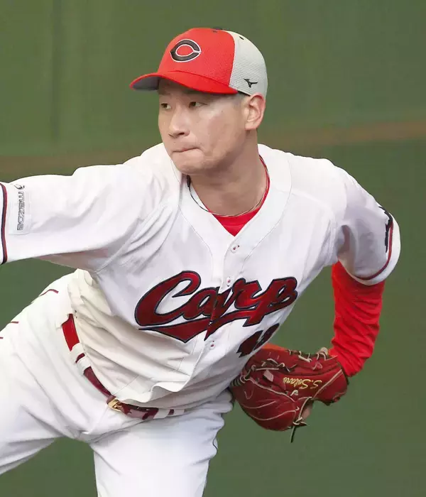 【広島】島内颯太郎、第３の球種「シン・フォーク」に手応え　「一回どうにでもなれ、とやってみたら…」