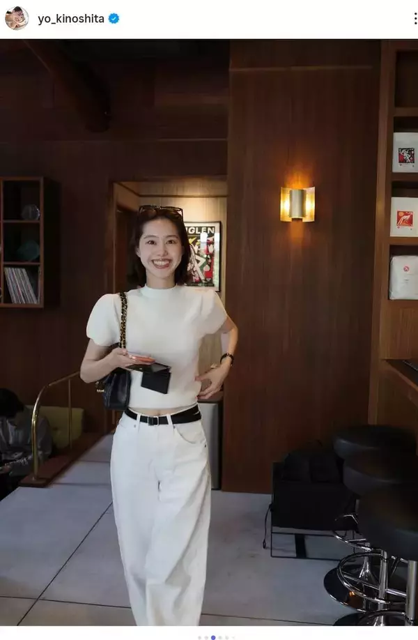サッカー日本代表ＭＦ・佐野海舟と結婚を公表…モデルがへそ出しルック！「可愛すぎ」スタイル抜群の木下桜