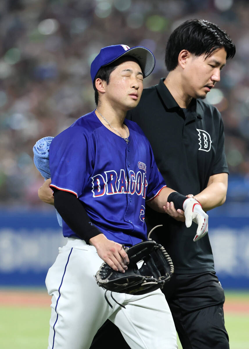 【中日】負傷交代した田中幹也は「左肩の脱臼」あす名古屋で検査　井上一樹監督「最短で帰ってこれるように最善の治療を」
