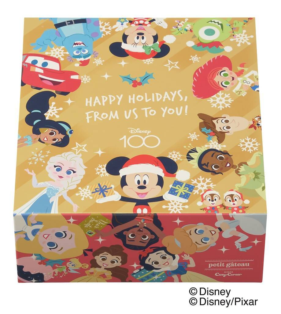 銀座コージーコーナー「〈ディズニー/ピクサー〉クリスマス･コレクション」発売へ、ミッキーマウス･アナ雪･トイストーリー･モンスターズインクなど/2023年クリスマス
