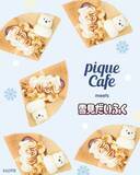 「雪見だいふくを2つ重ねた年末年始限定のクレープ発売、スイートポテトクリームがベースの和の味わいに【gelato pique cafe】」の画像3