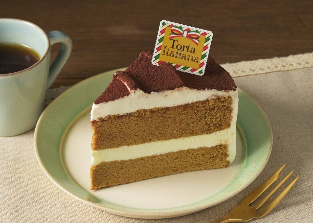 ティラミスの味わいをミルクレープとシフォンケーキで再現した新作ケーキ/北海道産マスカルポーネを使用したコクのある上品な味わい【銀座コージーコーナー】