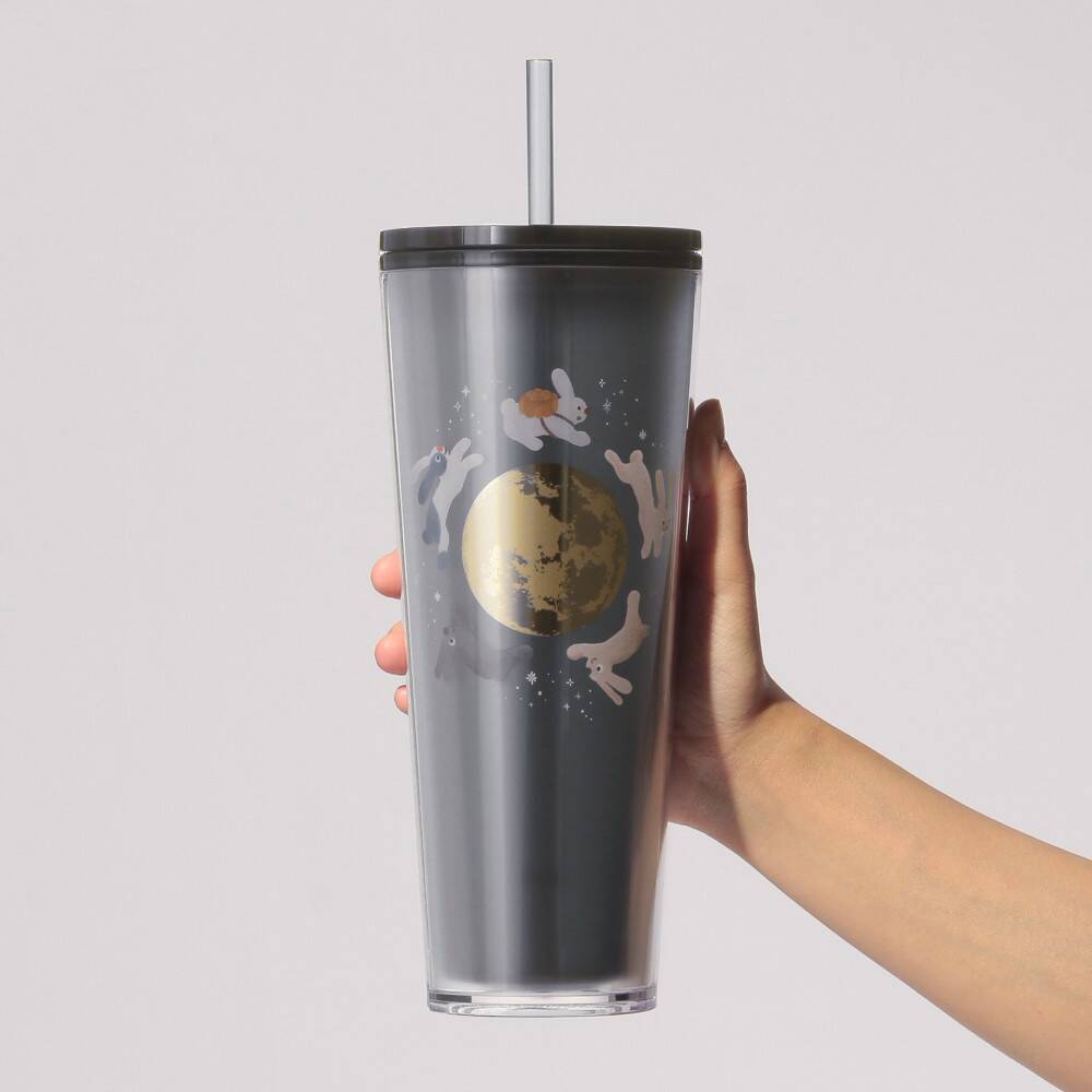 スタバ「秋限定グッズ」中秋の名月・ウサギをモチーフに　タンブラーやステンレスボトルなど発売