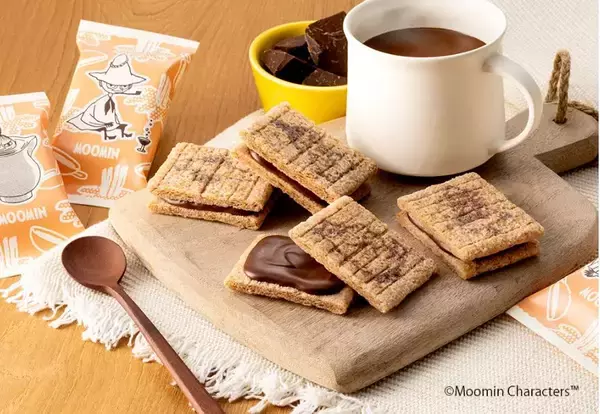 「「ムーミン シュガーバターサンドの木 ホットチョコレート風」発売、リトルミイスペシャル缶・ポップアップ付きボックスも」の画像
