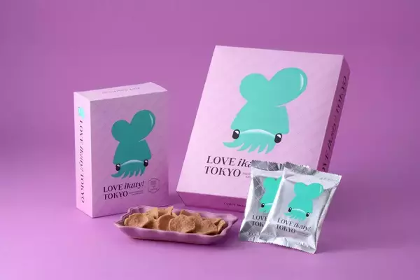 人気の東京限定チップスに「LOVE ikaty! TOKYO」登場　期間限定販売、カプセルトイ企画も【坂角総本舖】