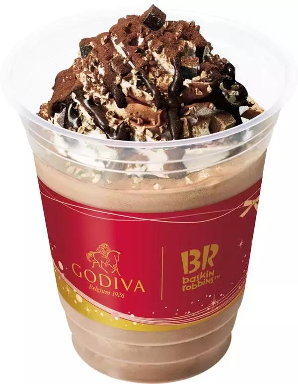 「【サーティワン】ゴディバ監修のアイスやサンデーを発売、チョコレートづくしな限定商品」の画像