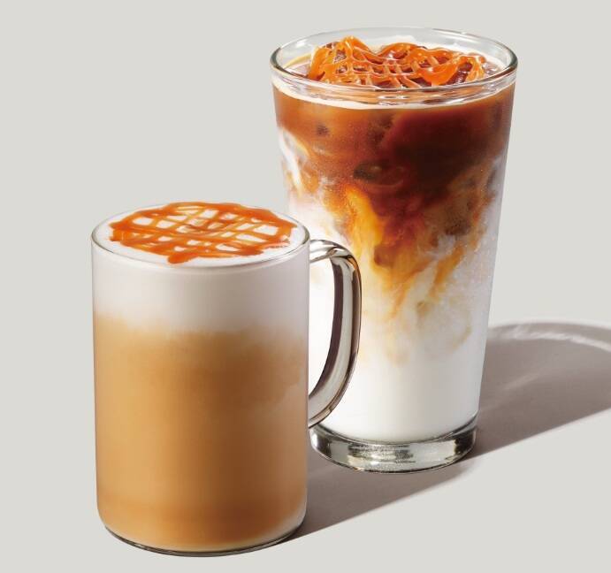 スタバ「キャラメルマキアート」リニューアル　30周年第1弾、レシピ刷新で進化