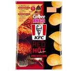 「【カルビー×KFC】暑い夏を想定したポテトチップス2品を展開　「グリーンホットウィング味」が登場」の画像1