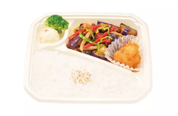 「ほっかほっか亭「なす味噌炒め弁当」シリーズ発売/麦みそと米みそをバランスよくブレンドし、隠し味にオイスターの風味を追加」の画像