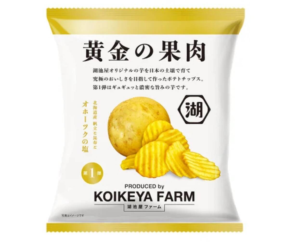 湖池屋 即日完売の『KOIKEYA FARM』第1弾「黄金の果肉」年明け店頭発売 