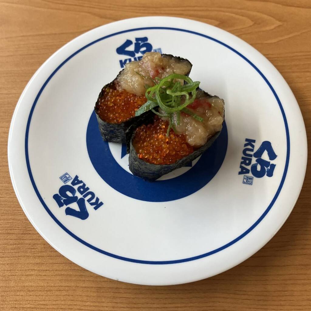 くら寿司「かにフェア」開催、丸ずわいがに二種盛り380円、本ずわいがに280円