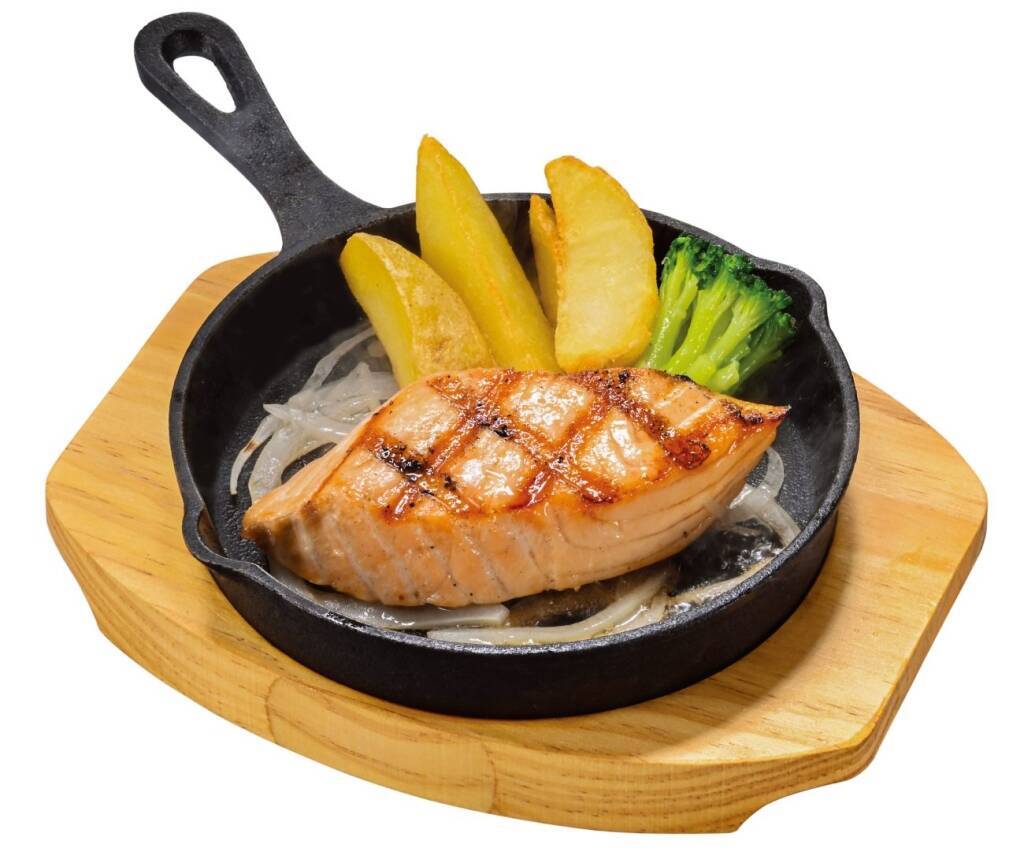 ビッグボーイに“肉厚＆脂のりが良い”アトランティックサーモンが登場　ハンバーグと楽しむ期間限定フェア