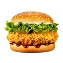 チキンが主役の「390円」バーガー登場、“今だけ”ドリンク付きで「500円」　人気店が新商品販売