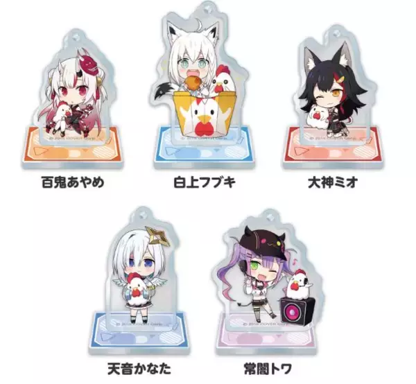 「ローソン“ホロライブ”ARボイス付き「クランキー ホロスイートキャラメル」発売、色紙つき「カントリーマアム」やフルーツミックスドリンクも」の画像