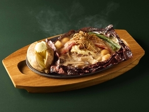 ココス、“ポルチーニ香る” 包み焼きハンバーグが登場　「季節のグルメ～きのこ～」展開、“秋らしい” タコサラダも