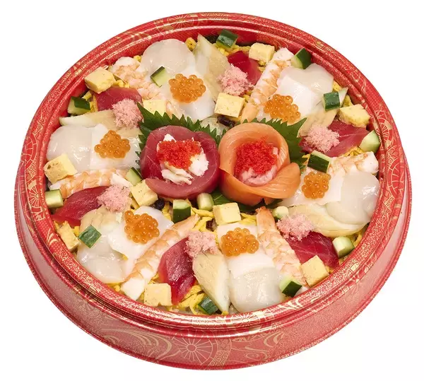 スシローのひなまつり限定「海鮮ひなちらし」登場、1人前950円～