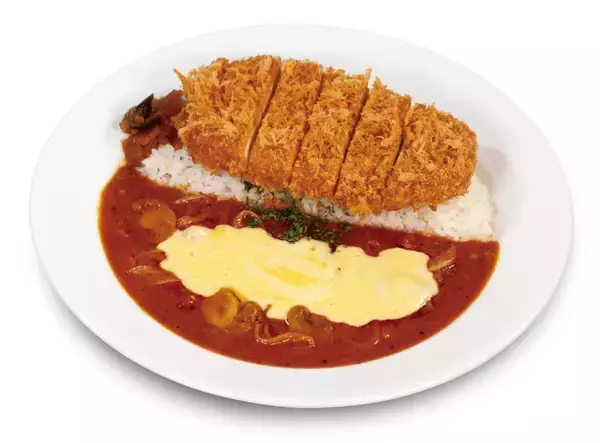 松のや、チーズ×トマトの新作ハヤシライス発売、ロースかつ・超厚切りリブロースかつトッピングも