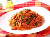 「ピザーラ、夏限定の旨辛パスタ『夏のHOTナポリタン』を発売」の画像1