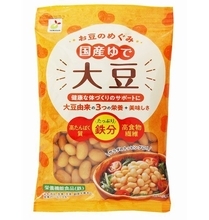 ヤマサン食品工業 栄養機能食品「お豆のめぐみ ゆで大豆」発売、素材由来の栄養成分で鉄分補給