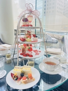 1人でも楽しめるアフタヌーンティー開始、希少いちご「あまりん」を使用【ウエスティンホテル大阪】