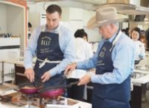 USMEFが「アメリカンビーフマイスター」第2回講習会、行正さんを講師に迎えステーキの焼き方を学ぶ、来日した米国生産者チームも参加