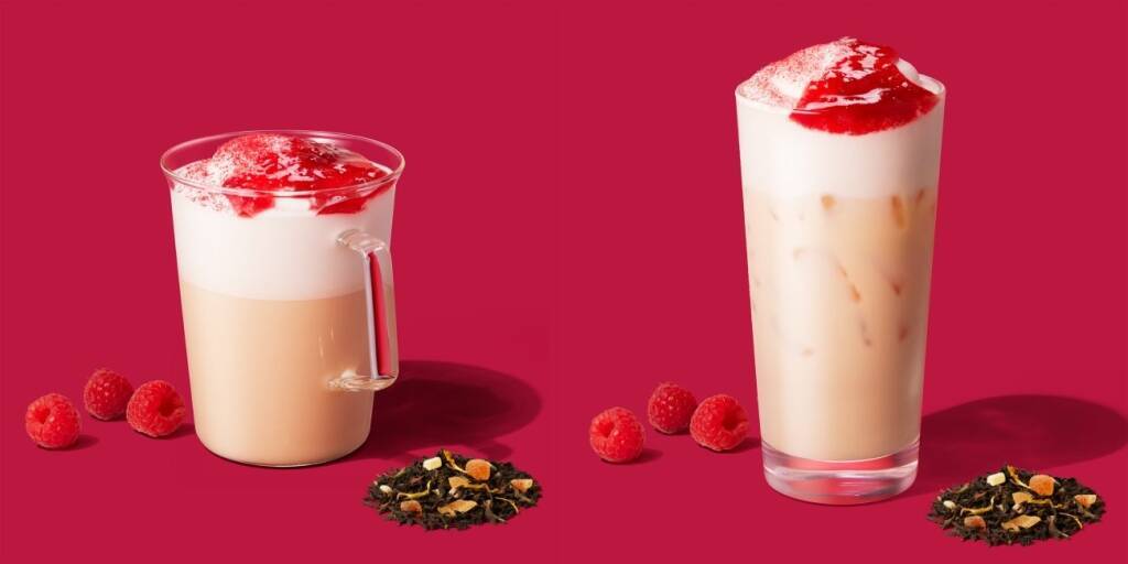 【スタバ】ラズベリー×お茶のフラペチーノとラテを発売、全国24店舗の「スターバックス ティー&カフェ」限定