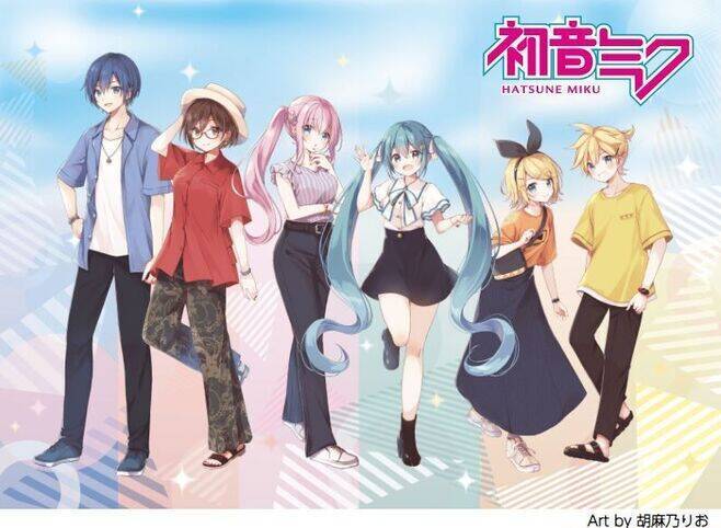 ローソン「初音ミク カフェモカ」8月23日発売、鏡音リン・鏡音レン・巡音ルカ・MEIKO・KAITOパッケージも、マジカルミライ10周年デザイン