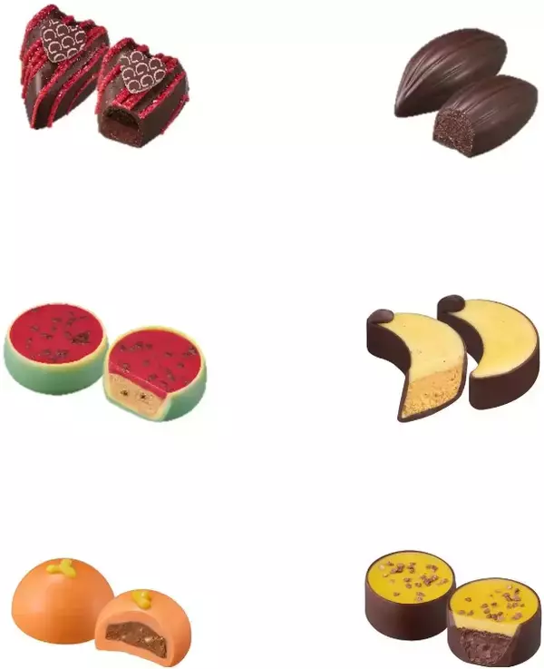 「「ゴディバ フルーツバスケット コレクション」発表、2024年バレンタインシーズン限定、1月10日販売開始」の画像