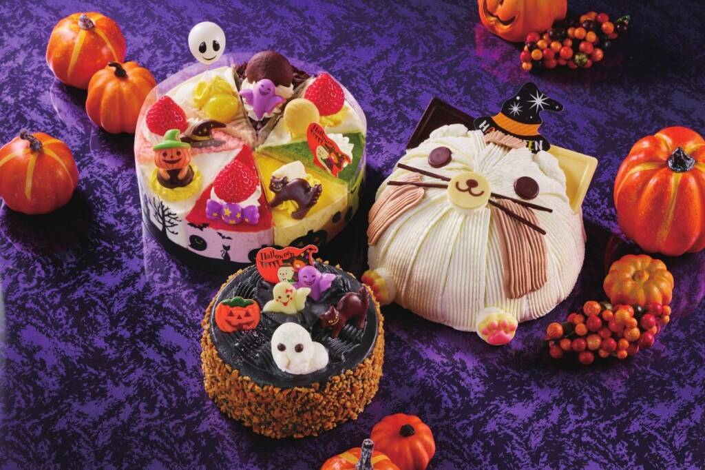 シャトレーゼ、ハロウィンスイーツ発売　「黒ねこ」「おばケーキ」「魔女ネコちゃん」など