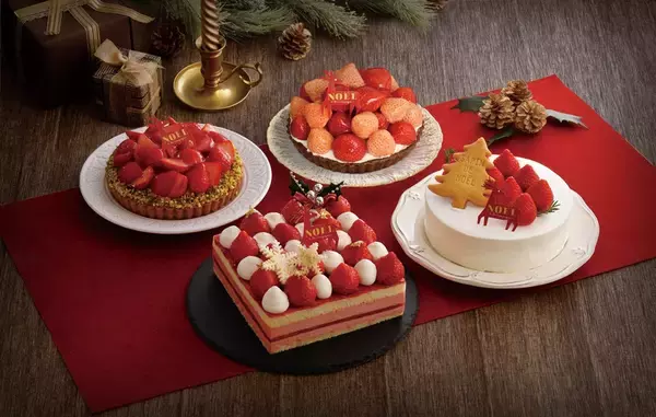 「ア･ラ･カンパーニュ 2025年クリスマスケーキ予約開始/苺やベリーを贅沢に使った限定ケーキをラインアップ」の画像