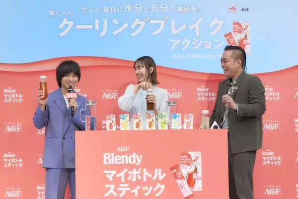 「味の素AGF、働く人に「クーリングブレイク」提案 　「ブレンディ」で水分と気分を補給」の画像