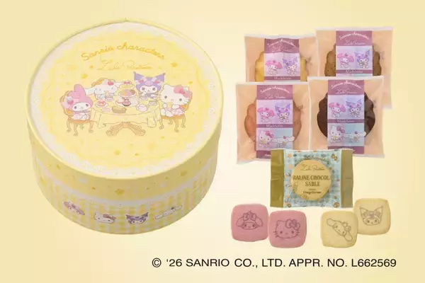 「【サンリオ×銀座コージーコーナー】期間限定焼き菓子ブランド「ララプランタン」から全6種が登場【キティ、マイメロ、クロミ、シナモロール】」の画像