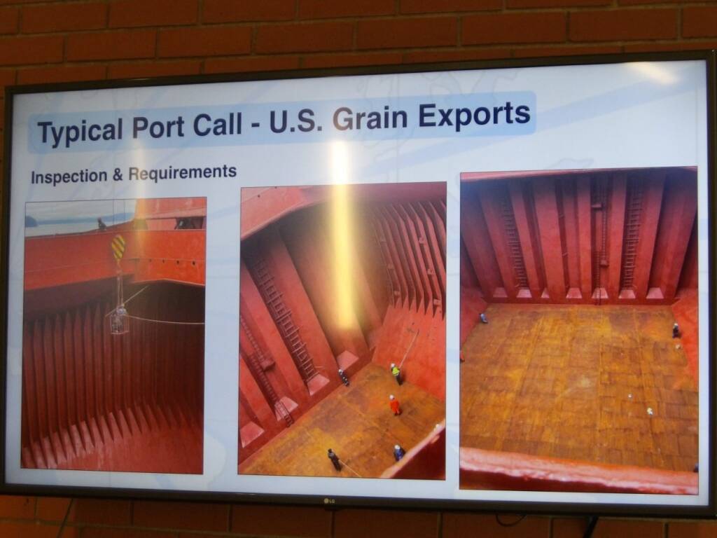 【USSEC主催･米国視察】PNWの穀物集荷･輸出会社、船舶代理店へ　UGC、三井物産グループとして年間600万tの穀物･油糧種子取り扱い
