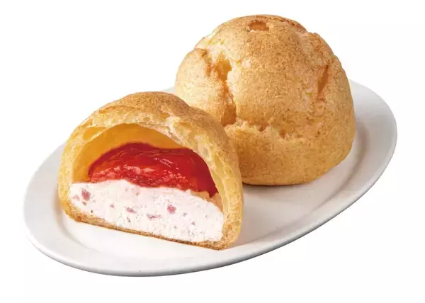 「【セブン‐イレブン】全23種のいちご商品が登場!ダブルシュークリームやクリームどら焼きなど新作スイーツのほか、パン･アイス･冷凍食品もラインアップ」の画像