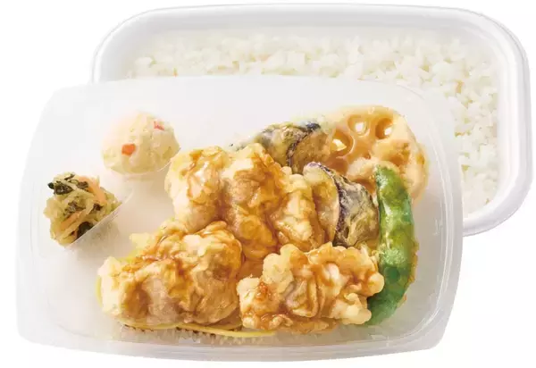 「【ほっともっと】550円の平日ランチシリーズに「とり天ランチ」新登場、静岡県限定で販売」の画像