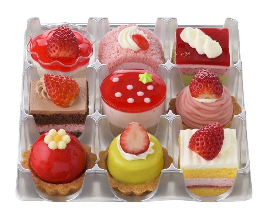 「苺スイーツフェア」開催、定番のショートケーキをはじめナポレオンパイやミルフィーユなど全9品を発売【銀座コージーコーナー】